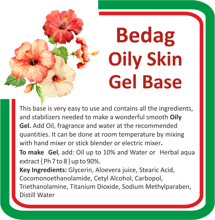DIY Gel Base for Oily Skin – Oil-Control Formula with Aloe vera & Aqua Extract 1kg