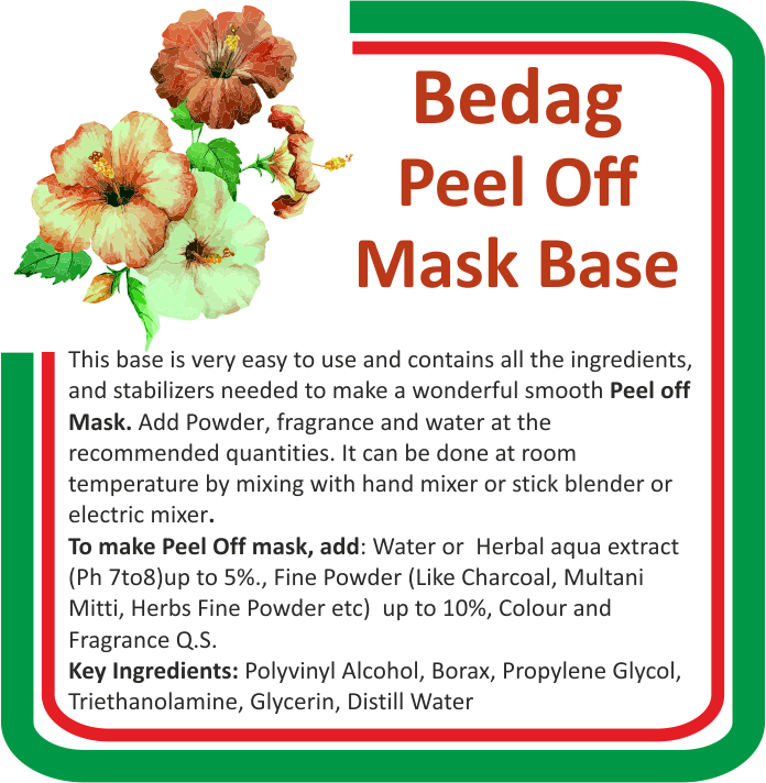 DIY Peel Off Mask Base – Customizable skincare base for salons and home use